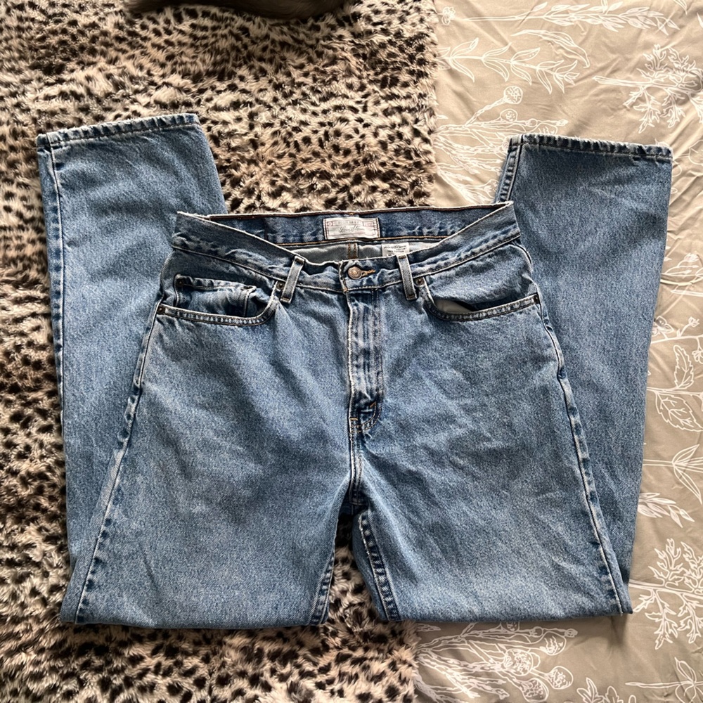Levi's Blue Straight Leg Jeans Classic Style